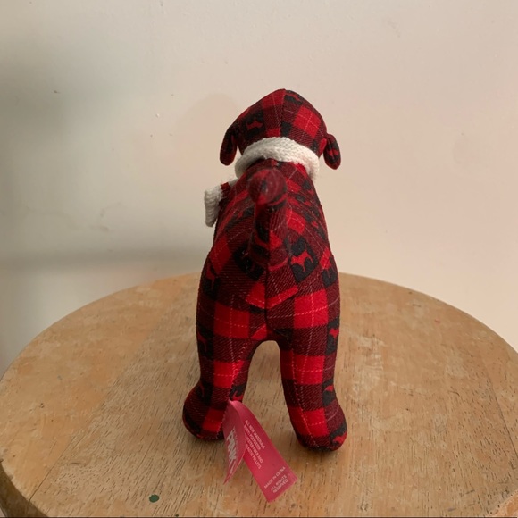 Victoria’s Secret PINK scarf dog plushie - Picture 4 of 5